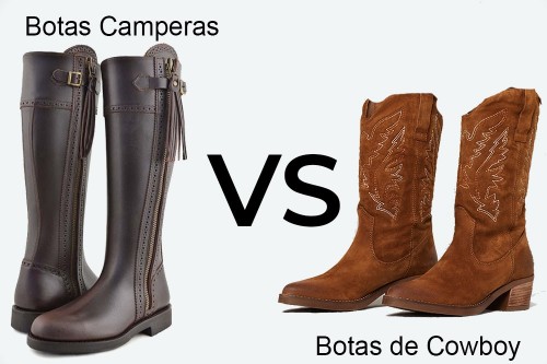 Diferencias entre botas camperas y botas cowboy - 5V Valverde