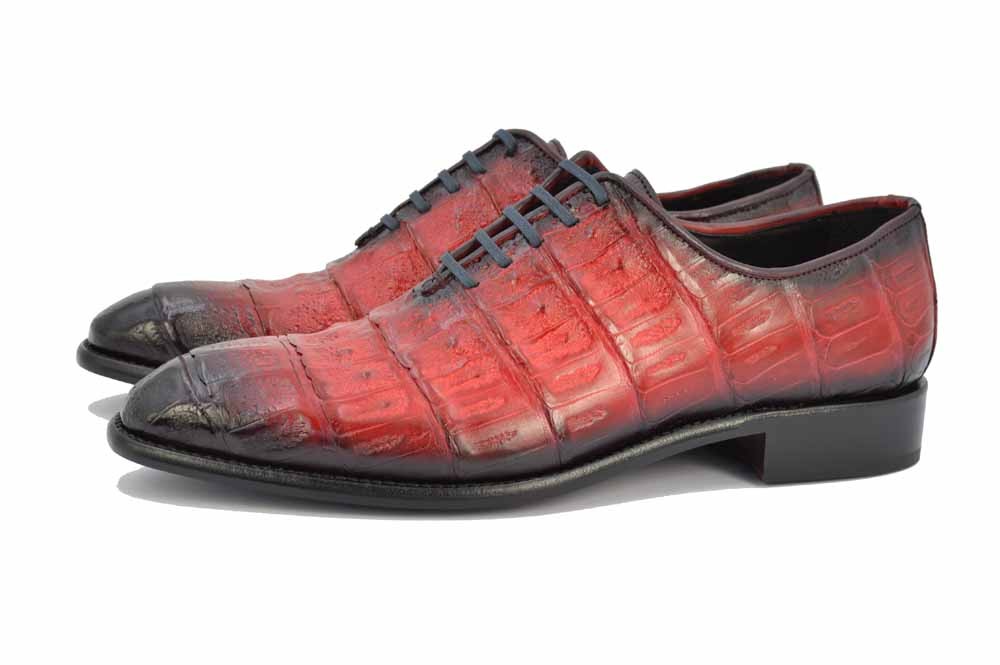 ZAPATO INGLES COCO ROJO