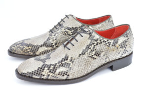 Zapato piel de serpiente