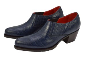 ZAPATO TEJANO BAJO PLISADO